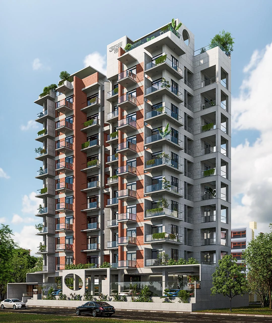 Modern apartment development by ROOTWAY DEVELOPMENTS LTD.