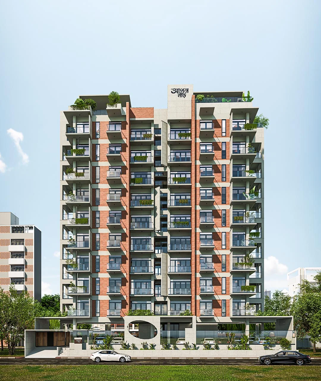 Contemporary architectural design by ROOTWAY DEVELOPMENTS LTD.